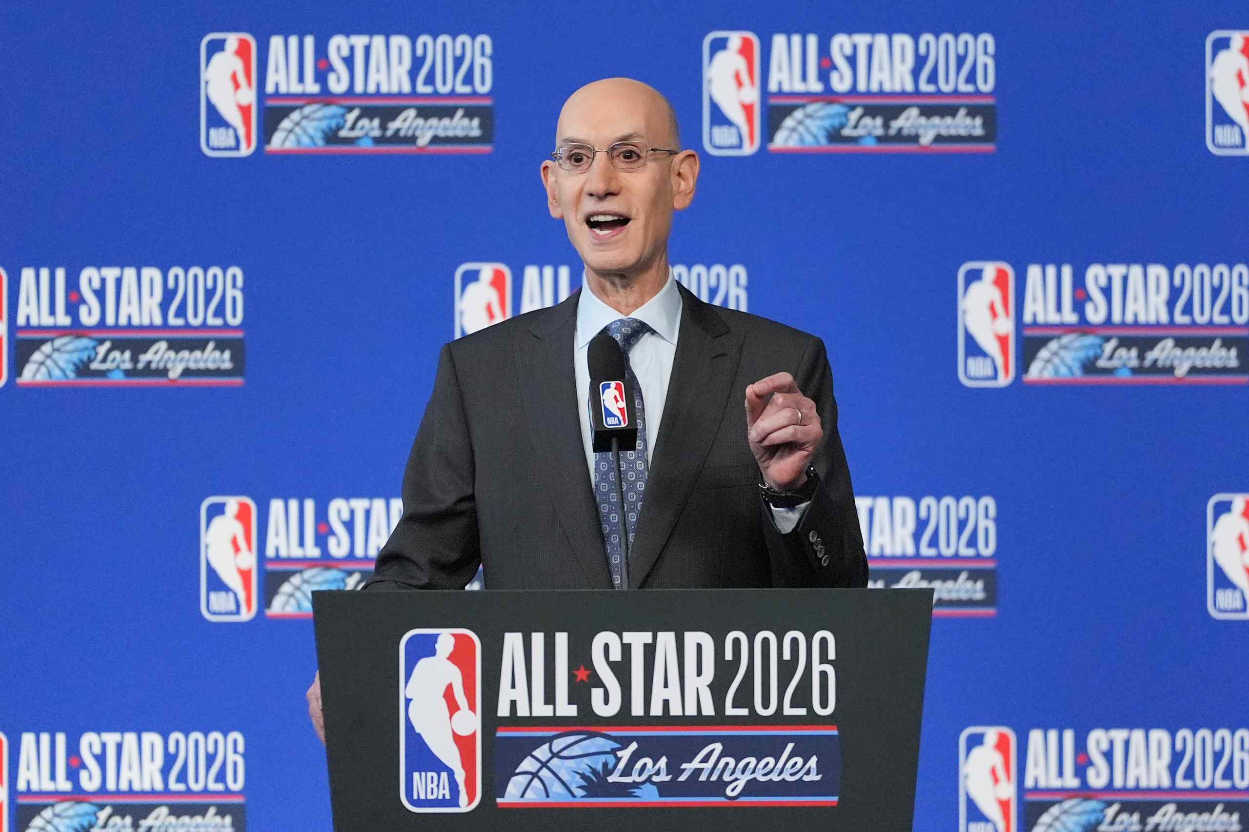 NBA commissioner Adam Silver